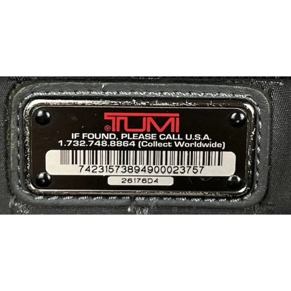 Tumi Alpha Expandable Laptop Bag Briefcase Black‎ 26176D4